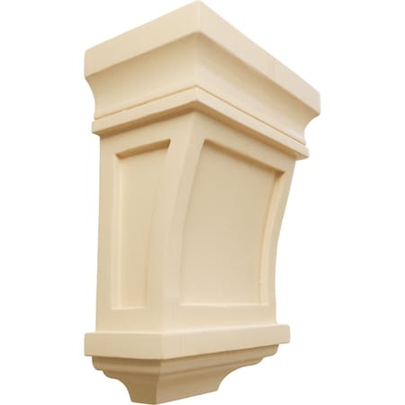 Ekena Millwork 5"W x 3"D x 7"H Santa Fe Corbel, Maple COR05X03X07SFMA
